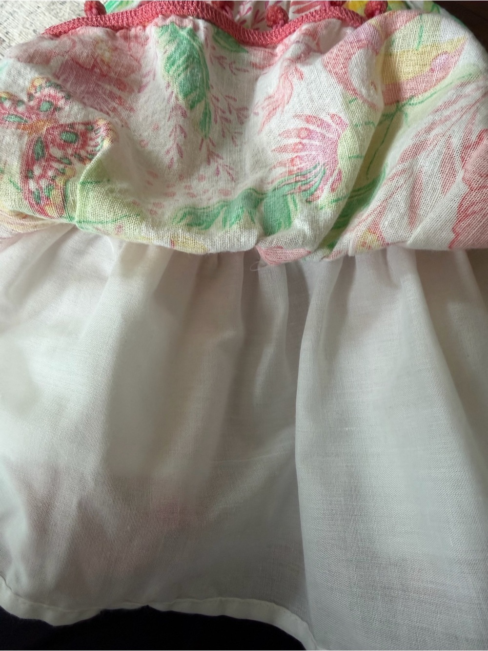 Tommy Bahama Coral Floral Pom-Pom Sundress for Kids - Picture 7 of 7